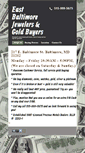 Mobile Screenshot of eastbaltimorejewelers.com